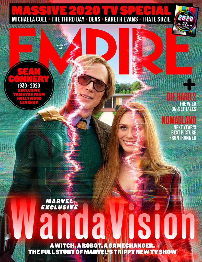 VISION AND THE SCARLET WITCH 2 NEWSSTAND DISNEY WANDAVISION MARVEL